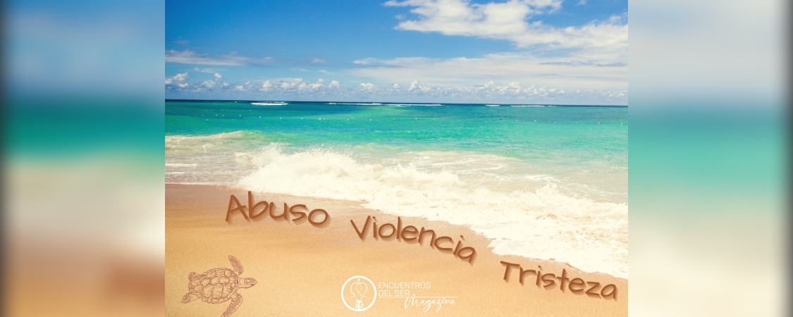 Un ritual de liberación en la playa